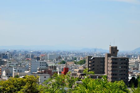Townscape of Kyotoの写真素材