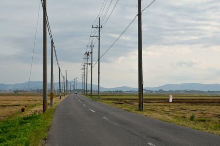 The countryside of Japanの写真素材