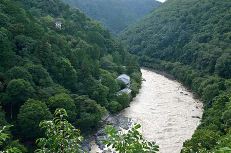 Arashiyama in Kyotoの写真素材