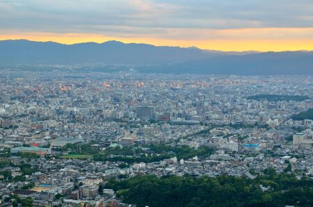 Townscape of Kyotoの写真素材