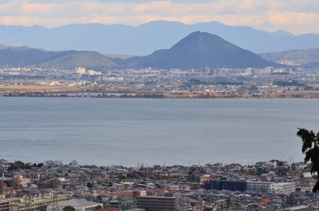 Cityscape of Shiga Prefectureのeditorial素材