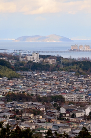 Cityscape of Shiga Prefectureのeditorial素材
