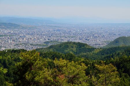 View from Kyoto Trailの写真素材