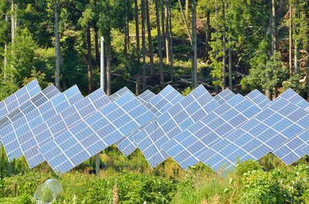 Solar panelの写真素材