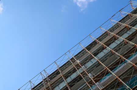 Condominium under constructionの写真素材
