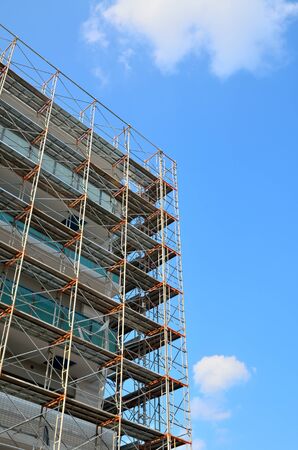 Condominium under constructionの写真素材