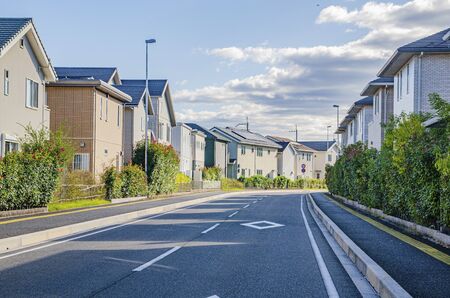 Residential areaの写真素材