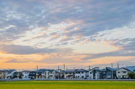 Residential areaの写真素材