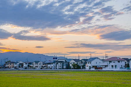 Residential areaの写真素材