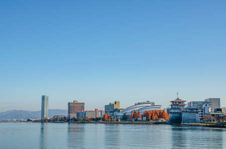 Lake Biwa, Shigaの写真素材