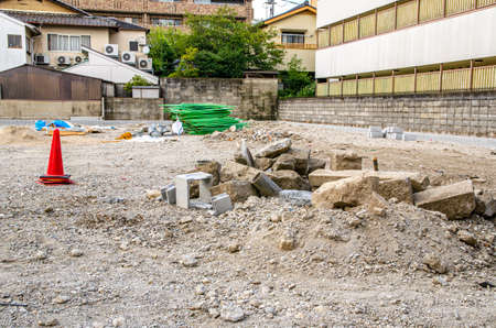 Construction siteの写真素材