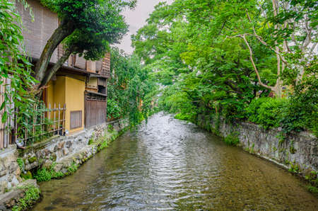 Kyoto Gion Shirakawaの写真素材