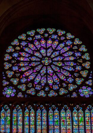 Paris, France, circa april 2016: Views of buildings, monuments and famous places in Paris, from the...