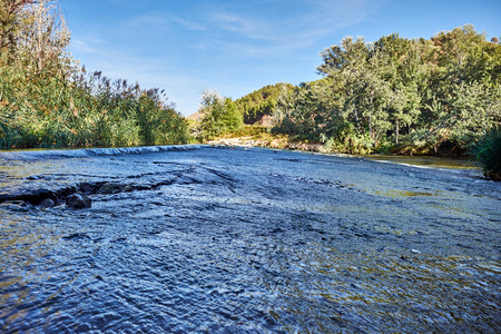 Views of the River Henares, near Alcala de Henares, Madrid, Spain