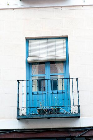 streets, monuments and old buildings of the town of Alcala de Henares, Spainの写真素材