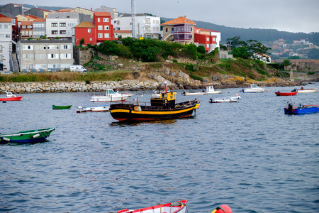 Images of Camino de Santiago and surroundings. The epilogue between Santiago and Finisterre (pilgrimage to Santiago de Compostela). Spainのeditorial素材