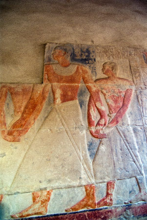 Various tourist photos of famous places in Cairo Egyptの写真素材
