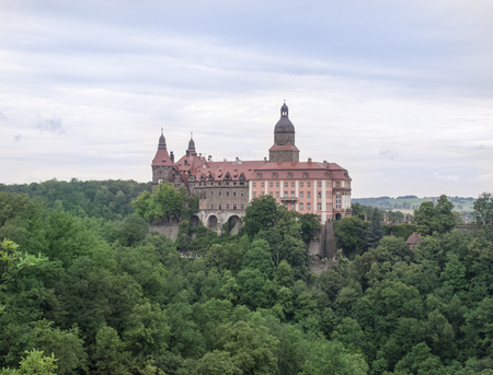 ksiaz castleのeditorial素材