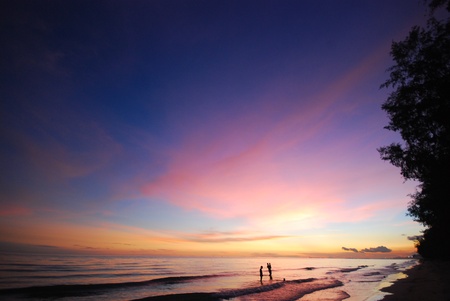 Mae Ramphung Beach,Thailandの写真素材