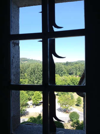 Tursac, France - July 7, 2020: Maison Forte de Reignac, Dordogne, Perigordのeditorial素材