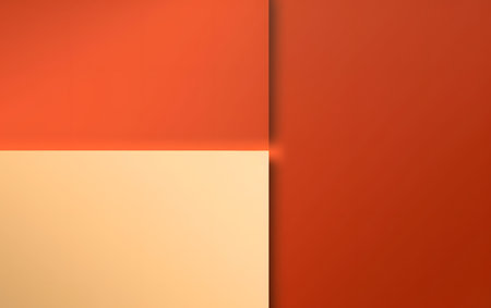Abstract orange and yellow background. 3D rendering. Computer digital drawing.の素材
