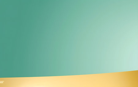 Green and yellow gradient abstract background. Vector illustration for your design.の素材