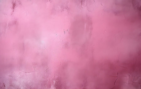 Abstract background of old grunge textured wall with pink paint.の素材