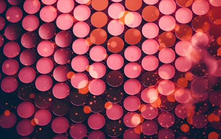 Colorful bokeh lights background - vintage effect style pictures.の素材