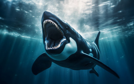 Great White Shark (Carcharodon carcharias)の素材