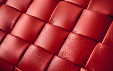 red leather texture background. leather upholstery pattern. 3d renderingの素材