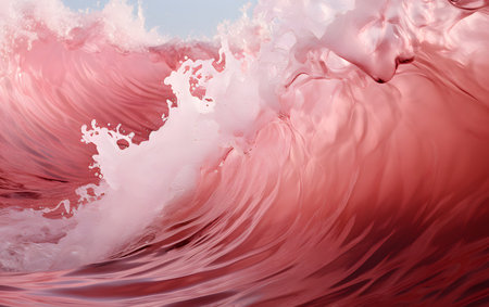 abstract background with splashes of water. 3d render illustrationの素材