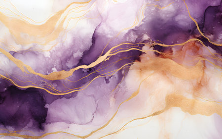 Luxury abstract background of marble liquid ink art painting on paper. Image of original artwork watercolor alcohol ink paint on high quality paper texture.の素材