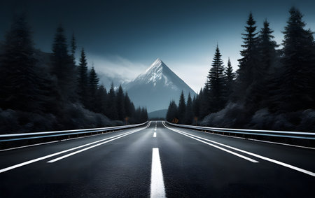 Road to Mt. Hood, Oregon, United States of America.の素材