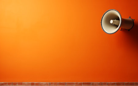 speaker on a background. 3d render. music conceptの素材