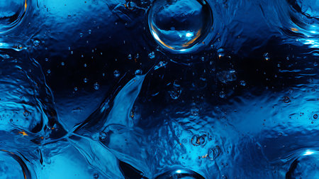 Cracked glass texture. Blue and pink abstract background for your design.の素材