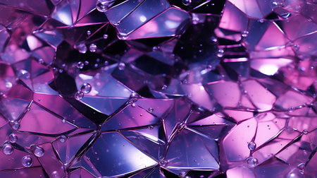 3d render of a broken glass surface. Abstract background for design.の素材