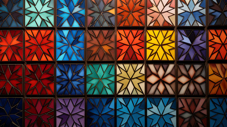 abstract fractal background a computer-generated 2D illustration, textureの素材