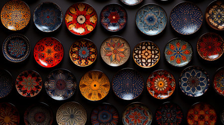 Cracked glass texture. Blue and pink abstract background for your design.の素材