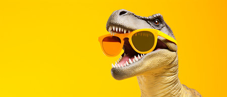 dinosaur on white background. 3d render of dinosaur on white backgroundの素材