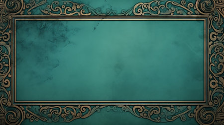 Greek Ornamental border frame. Elegant greece element for designの素材