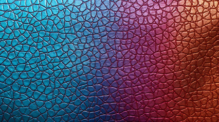 Blue and red leather texture. Abstract background and texture for design.の素材