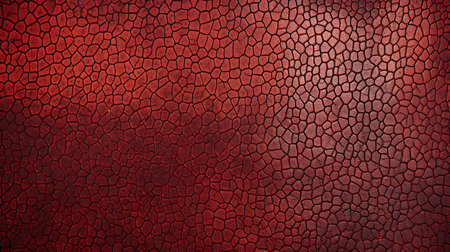 Red leather texture or leather background for design with copy space for text or image.の素材