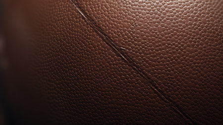 Basketball leather texture background. Close-up of basketball ball.の素材