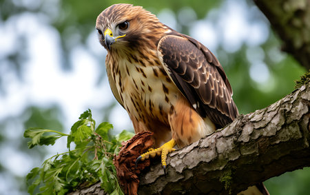 Red-tailed Hawk (Buteo jamaicensis)の素材