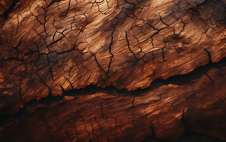 Old wood texture background. Floor surface with cracks and scratches. Abstract nature backdrop.の素材