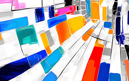 abstract color design art background with high quality printsの素材