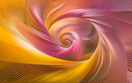 Abstract fractal. Fractal art background for creative design. Decoration for wallpaper, desktop, poster, cover booklet. Print for clothes, t-shirts. Creative illustration for designの素材