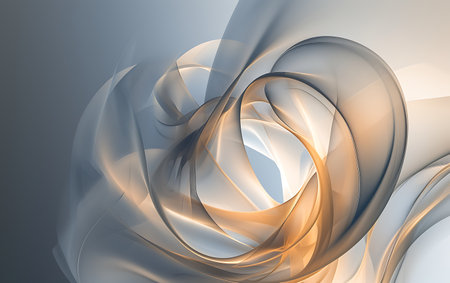 abstract fractal background a computer-generated 2D illustration, textureの素材