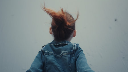 Portrait of a young beautiful woman yelling and screamingの素材