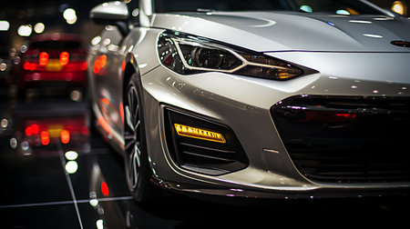 Frankfurt international motor show (IAA) in Frankfurt, Germanyの素材